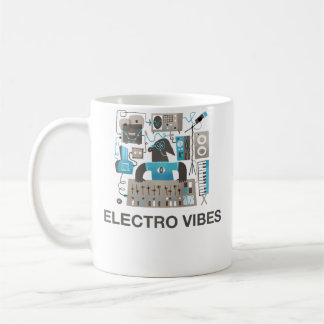 Minimal Electro Vibes For Electronic Music Lovers  Coffee Mug