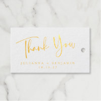 Minimal Elegant Black Script Wedding Personalized