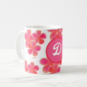 minimal elegant monogram bestfriendever Botanical Coffee Mug