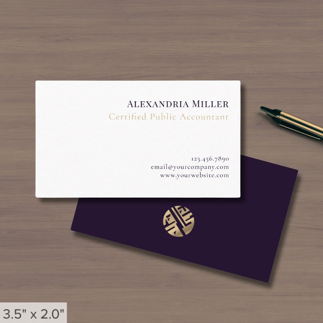 Minimal Elegant Professional Business Card (Creator Uploaded)