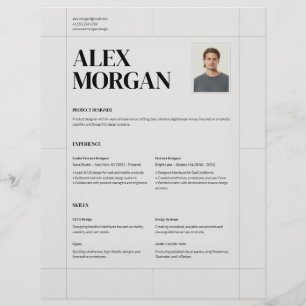 Minimal Elegant Professional Corporate Resume CV