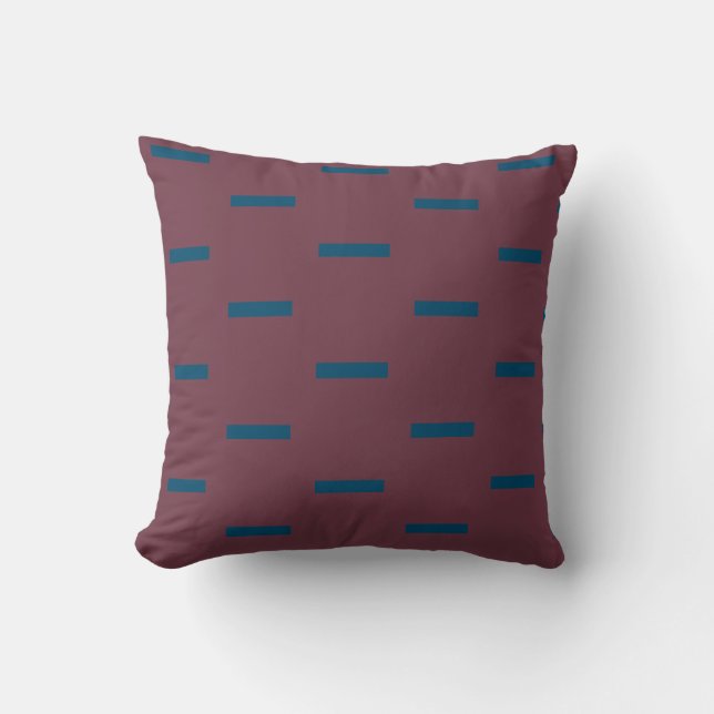 Minimal Ethnic Natural graphic rectangle Classic Throw Pillow (Front)