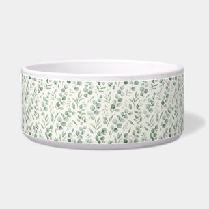 Minimal Eucalyptus Leaves Seamless Pattern