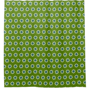 Minimal Flower Retro Avocado Green