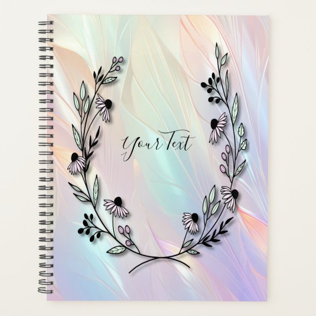 Minimal Flower Wedding Planner (Front)