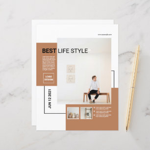 Minimal Flyer Template   Clean & Modern