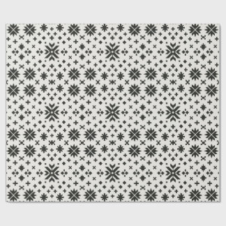 Minimal Folk Geometry Seamless Pattern Wrapping Paper