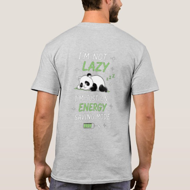 Minimal Front Logo Back Print T-Shirt | Good Vibes (Back)