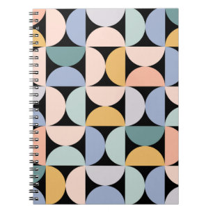 Minimal Geometry: Scandinavian Artwork Poster Notebook
