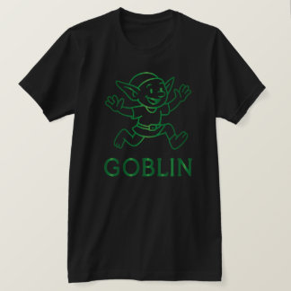 Minimal Goblin Line Art T-Shirt | BLACK ONLY