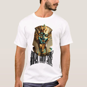 Minimal Gold Symbol T-Shirt – Luxury Streetwear 