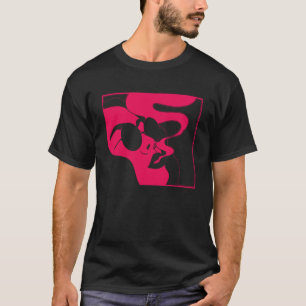 Minimal Gothic Aesthetic Pastel Goth E Girl 90s Gr T-Shirt