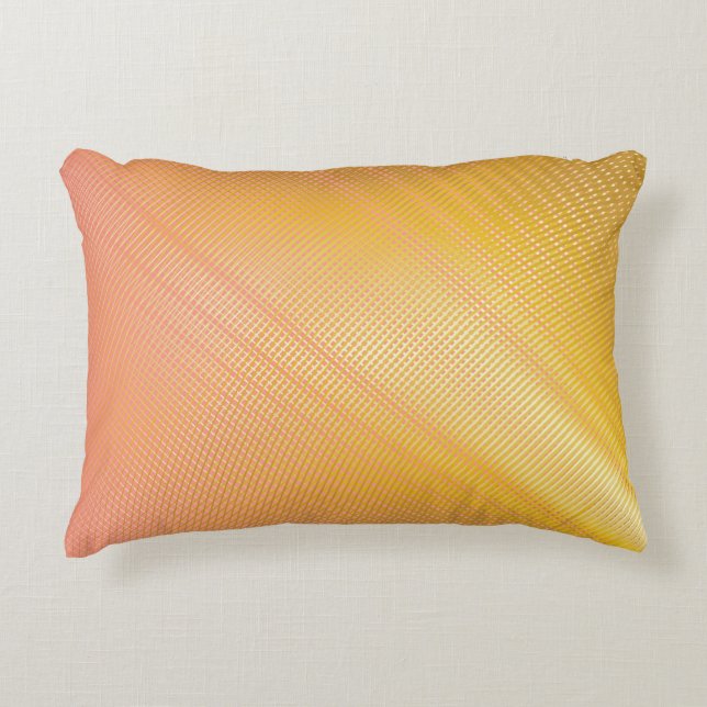 Minimal Gradient Pattern. Duo Tone Cover Design. G Accent Pillow (Front)