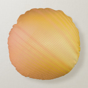 Minimal Gradient Pattern. Duo Tone Cover Design. G Round Pillow