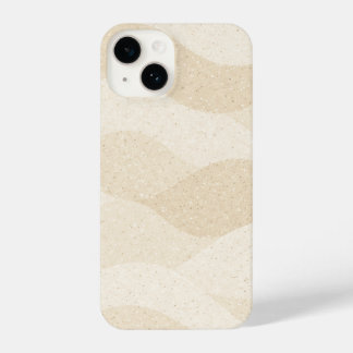 Minimal Grain Texture ,Soft, Neutral pattern iPhone 14 Case