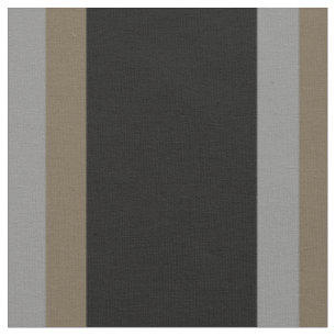 Minimal Gray & Taupe Vertical Stripes Fabric