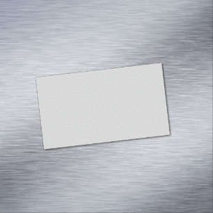 Minimal Grey Polka Dot Pattern Magnetic Business Card