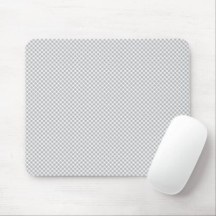 Minimal Grey Polka Dot Pattern  Mouse Pad