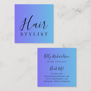 Minimal Hair Salon Business Card 