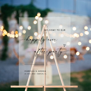 Minimal Heureux Jamais Après L'Accueil Mariage De