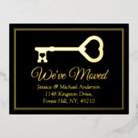 Minimal Key Change Of Address New Home Real