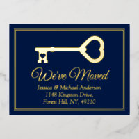 Minimal Key Change Of Address New Home Real
