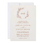 Minimal Leaf | Boho Cream All In One Wedding