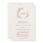 Minimal Leaf | Boho Cream All In One Wedding