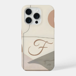 Minimal Letter F Phone Case – Calm Aesthetic Desig
