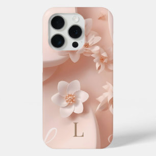 Minimal Letter L Phone Case – Calm Aesthetic Monog