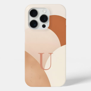 Minimal Letter U Phone Case – Neutral Aesthetic In