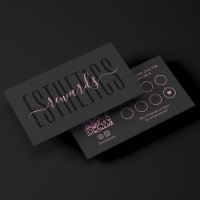 Minimal Licensed Aesthetician Aesthetic Black Pink
