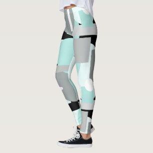 Minimal Minimalism Geometry Abstract Leggings