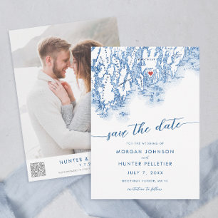 Minimal Modern Boothbay Harbour Maine Map Save The Date