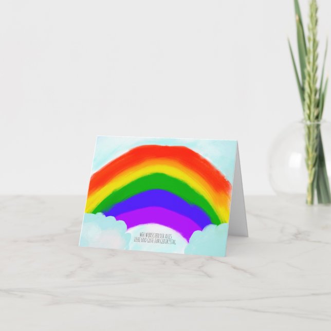 minimal, modern Christmas  Holiday Card (Front)