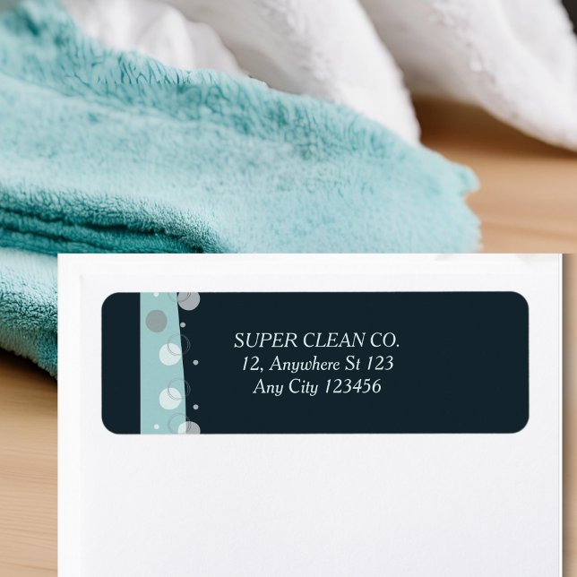 Minimal Modern Dark Blue Cleaning Services  (Creator Uploaded)