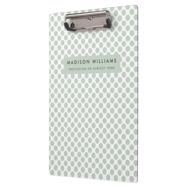 Minimal Modern Dot  Clipboard (Left)