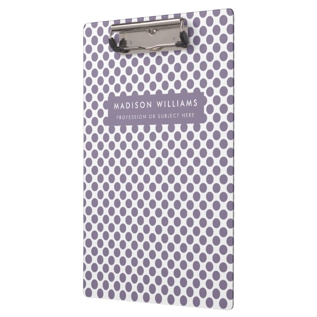 Minimal Modern Dot  Clipboard (Left)