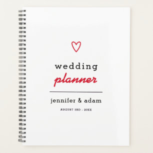 Minimal Modern Heart - Wedding Planner