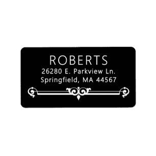 Minimal Modern Return Address Labels