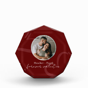 Minimal Modern Romantic Forever Valentine Photo Block