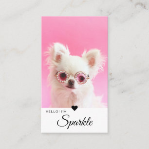 Minimal & Modern Single Photo QR Code Business Card