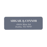 Minimal Modern Soft Gray Blue Lavender Typography