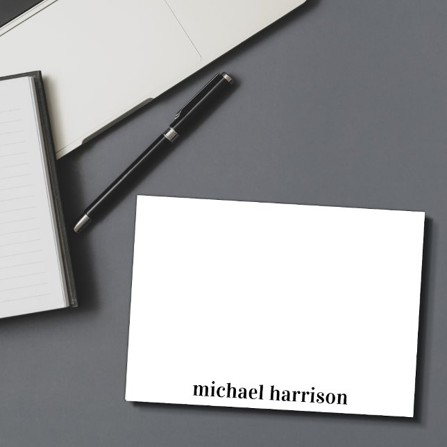 Minimal Modern Typography Monogram Card (Creator Uploaded)