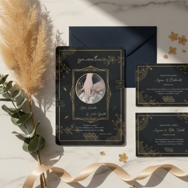 Minimal Modern Wedding Invitation – Elegant JP (Creator Uploaded)