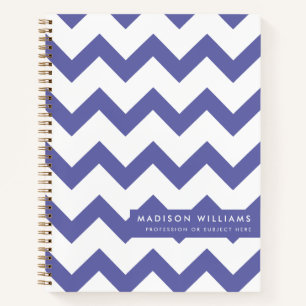Minimal Modern Zigzag Notebook