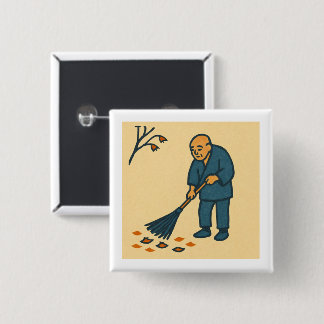 Minimal Moments of Daily Life 2 Inch Square Button