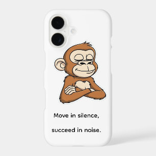 Minimal Monkey – Calm Lifestyle iPhone / iPad case
