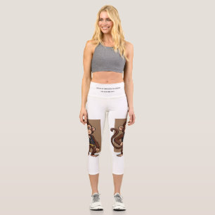 Minimal Monkey – Calm Motion High Waisted Capris