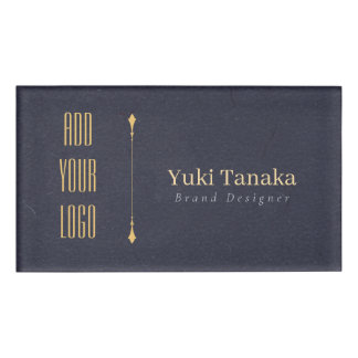 Minimal Name Badge | Elegant Magnetic Acrylic Name